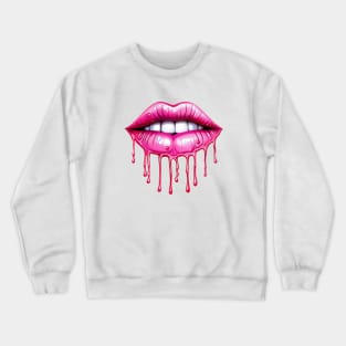 Cool Lips Crewneck Sweatshirt